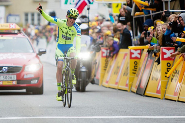 Hansen wins Norway stage 3